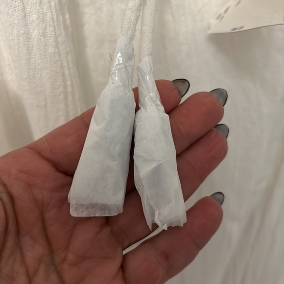 Muche Muchette Bounty White Lace Trim Romper - Picture 6 of 10